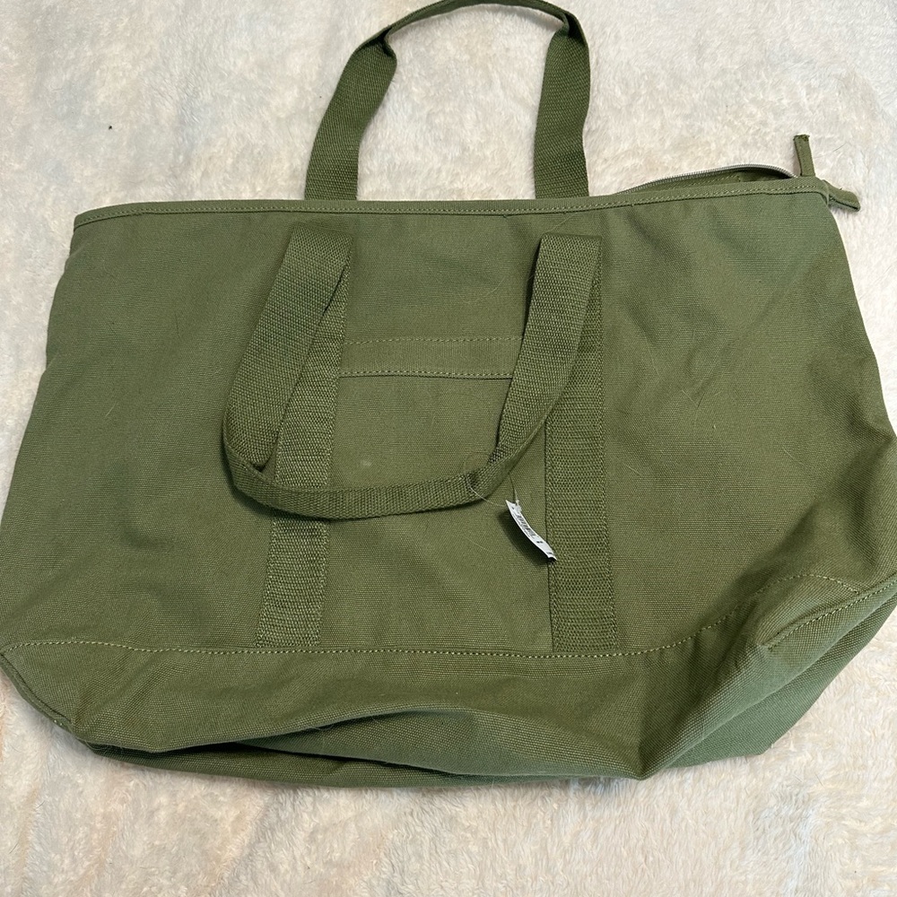 Army Green Overnight Bag (NWT)